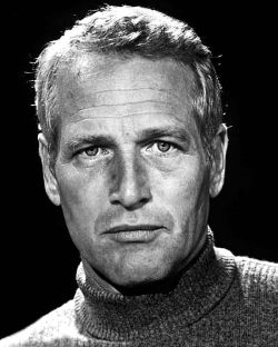 manolosweden:  Turtleneck season…get inspired by The best!   #menswear #style #styleicon #paulnewman #icon #turtleneck #inspiration #fall #winter #blackandwhite   So cool he&rsquo;s Frozen&hellip;.