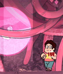 I noticed in &ldquo;Together Breakfast&rdquo; after Steven slides down to that room, Amethyst gets down by flipping on the crystal arteries (I guess that&rsquo;s what they&rsquo;d be) but Pearl just kinda&hellip;floats down