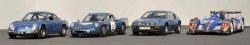carsthatnevermadeit:  Alpine history Today is Alpine day because their new A120 production model will be revealed at 5:30pm CET. Meanwhile here are some cars they prepared earlier; the A110 (introduced 1961); M 65 Le Mans car (1965); A 310 (1971); A 450