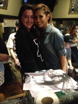 jasminev-experience:     I have been supporting Jasmine since 2010, and meeting her has been a dream of mine ever since. I found out I was meeting Jasmine on May 13, which was when she announced her NYC EP listening session, so of course I had to go.