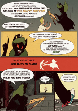 Adrenaline Shots Webcomic - Belfry Burlesque - page 03Story is by Danny Richard who made awesome script and commissioned me to draw it. You can read more Adrenaline Shots on his site - www.dannyrichard.comMy other profiles : Newgrounds Twitter DeviantArt