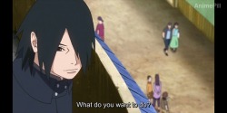 fifi-uchiha:  I love this man. I love this whole family, I almost died from all those feelings… No one can tell me she didn’t remind him of little Sakura, not even the most delusional hater.