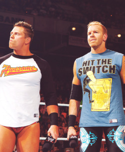 k-h-a-l-e-d:  Christian &amp; The Miz  Both looking EXTRA Hot in this pic!
