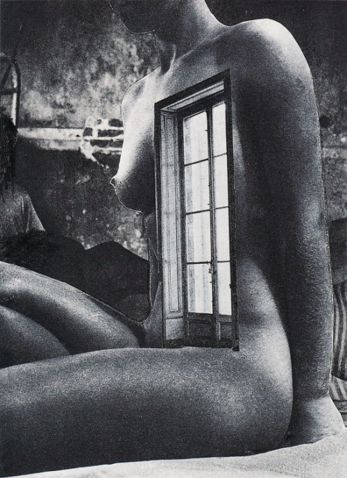 Karel Teige Collage #323, ca. 1946 adult photos