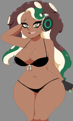 just-lewds:I heard you guys like Splatoon!(Small compilation of Marina new images)ask me if you want more :D &lt; |D’‘‘‘‘‘