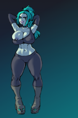 jay-marvel:  Was looking through old work, sketching redraws and I happened to choose to do Ember from Danny Phantom on Halloween. Not a huge res pic but it was quick and sketchy. Happy Halloween guys, I wanna do another pic before the day is over but