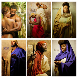 karigane:  foreveramberxox:  Photographer James C. Lewis of Noire3000 | N3K Photo Studios was tired of the Media’s White Washing ; so in a series of Photographs,depicted some of the most famous Bible characters as people of African and Middle Eastern