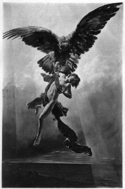 Ganymede and the eagle.