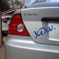 Xdiv. (Evo Peeking In The Background) #Honda #Civic #Evo #Evo10 #Xdiv #Xdivla #Xdivsticker