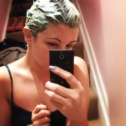 I know I do this all the time but omg why have I just dyed my #hair #pastel #blue &gt;.&lt;  #me #oops