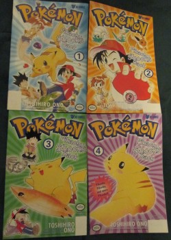This is the most prized Pokemon thing I have. They are in mint condition and are completely perfect. I keep them in the original plastic sleeve they came in. I know its probably nothing special, but I was so happy when I got them, and I think they were