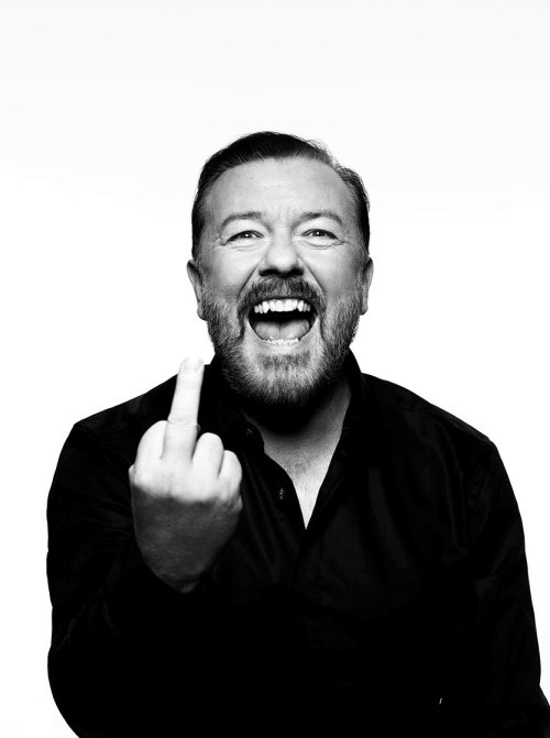 lesravageurs:   Ravageurs are polite (most of the time). | Ricky Gervais by Hamish Brown  