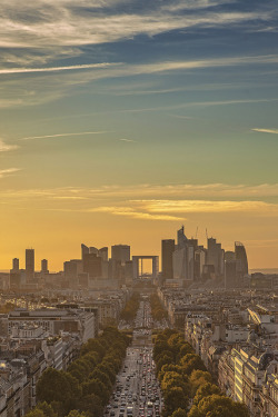 vaksurik:  Paris, La Défense vu de l’Arc