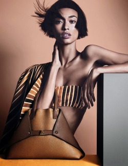 stormtrooperfashion:  Anais Mali by Lachlan Bailey for the Akris Spring/Summer 2014 Campaign 