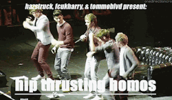 tomlifuck:  Wanna Be A Hip Thrusting Homo? Rules:  mfb the admins: Hip Thrusting Homos Must be a 1D/Multifandom Blog. Must be active! Reblog this (up to 2 times only) Likes are for Facebook, YouTube, and Instagram. This is Tumblr.  The Perks of