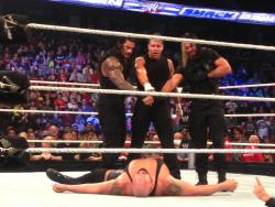 rwfan11:  Big Show and The Shield ….Show, I think you’re about to get fisted…triple fisted! 
