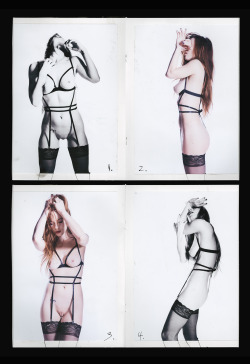 brookeva:  brooke eva | frank ockenfels III for the photographic journal clare bare body harness 
