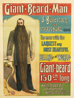 sisterwolf:  Giant Beard Man, 1900 