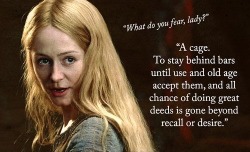 Break down the barriers that breed from despair (Eowyn, Lord of the Rings)