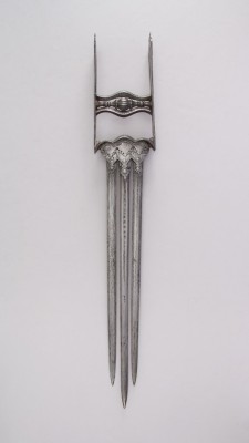 Met-Armsarmor:  Dagger (Katar), Arms And Armorbequest Of George C. Stone, 1935 Metropolitan