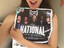 I love you Australia . National on your front cover of cool things. Courtney Barnett comin to town this weekend. There is no shortage of awesomeðŸ’œ