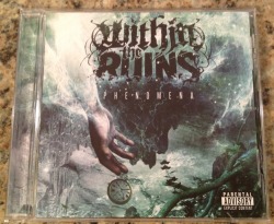 Look what i got today! Within the ruins new album&hellip;&hellip;