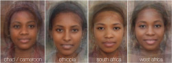 rememberthstars:  thekawaiiangel:  awkwardsituationist:  “world of averages” - composite images culled from thousands of individual portraits resulting in symmetrical average faces.   this was too cool not to reblog  Why is there no Scottish or Irish?