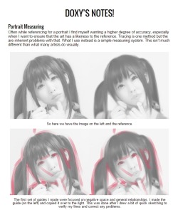 A tutorial to help with portrait proportions support my Patreon for more tutorials, process videos, comics, and more!https://www.patreon.com/doxydoo