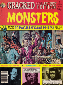 Cracked Collectors’ Edition: Monsters (January, 1981). From Oxfam in Nottingham.