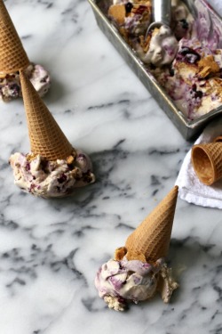 literallysame:  Blueberry Cheesecake Ice Cream