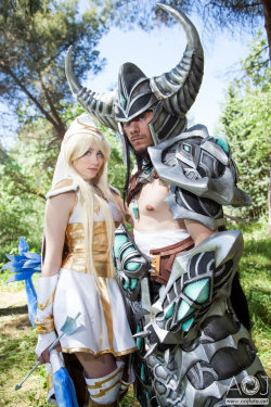 a-minion-has-been-slain:  Ashe and Tryndamere
