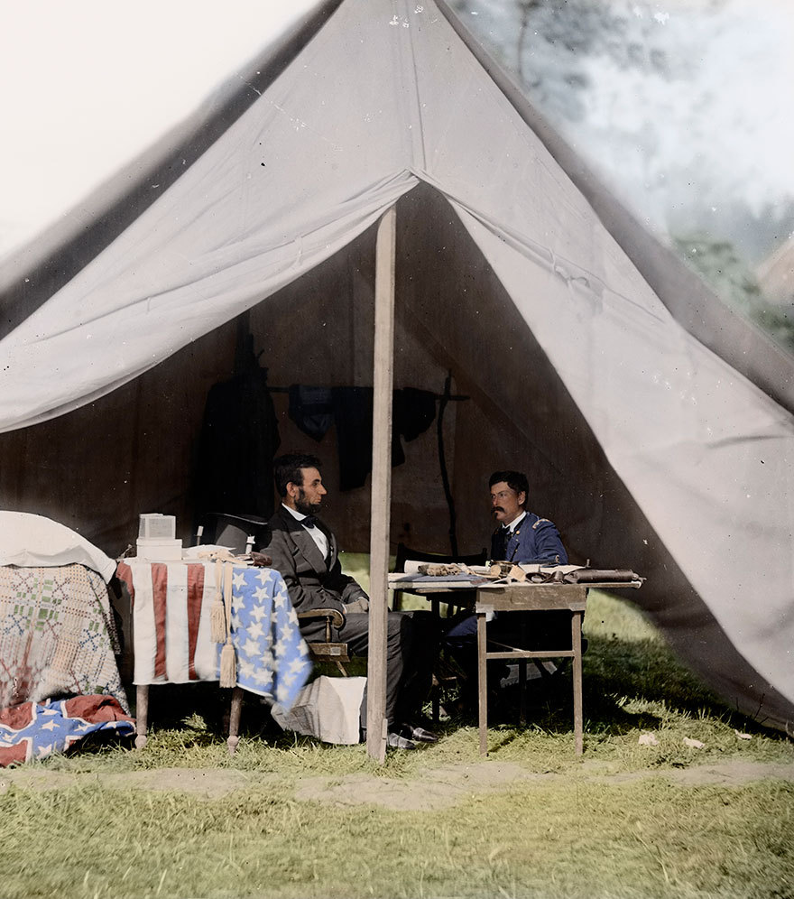 angelclark:  Historic Black and White Pictures Restored in Color 1. Women Delivering