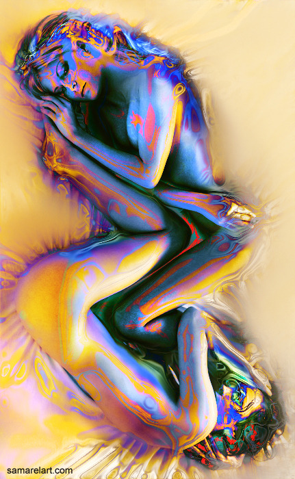 samarel:  Lesbian Love ~ Art by Samarel Visit my erotic lesbian art gallery - http://samarelart.com/lesbian_Erotica.html