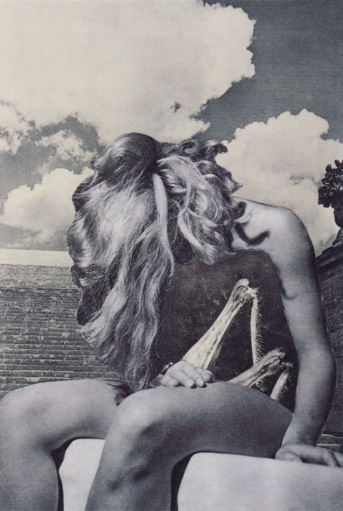 Karel Teige - Collage #247, ca. 1942 adult photos