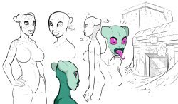 Some bluh redesigns for the Alien Tongues