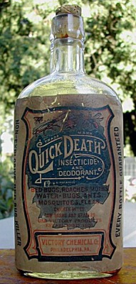 Quick Death; Insecticide And Deodorant. Victorian