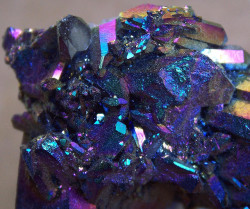 hirxeth:  mauvxne:  Cobalt Blue Magic (Chalcopyrite