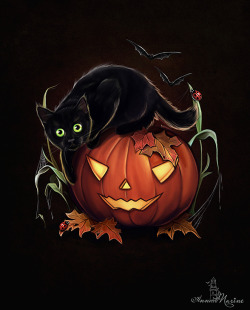 halloween-treats:  Halloween by *Anna-Marine 