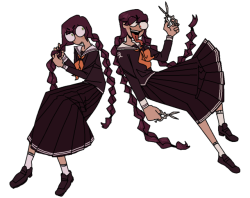 wolfdawn: danganronpa 1 girls!!! some of my faves…. (boys are here)