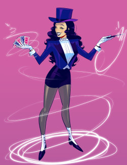 lingualpugilist:  did you know that zatanna is super cute well now you know 
