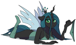 furrgroup:    Commission from over at Patreon! If you like my art, consider supporting! https://www.patreon.com/furrgroup?ty=h   I was told to draw Chrysalis showing off some underwear but wasn’t told she needed to be wearing them.  &lt; |D’‘‘