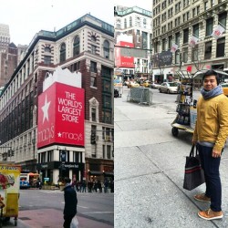 Strolling 34th Street 😉 😊😛 🇳🇾 #ootd #newyork #macys #travel  (at 34th Street – Herald Square)