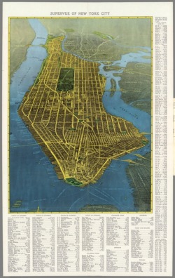 danismm:  Supervue of New York City, 1937  (high resolution!)