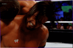 rwfan11:  Cody Rhodes gets intimate with Justin Gabriel ***credit goes to JUB.com 