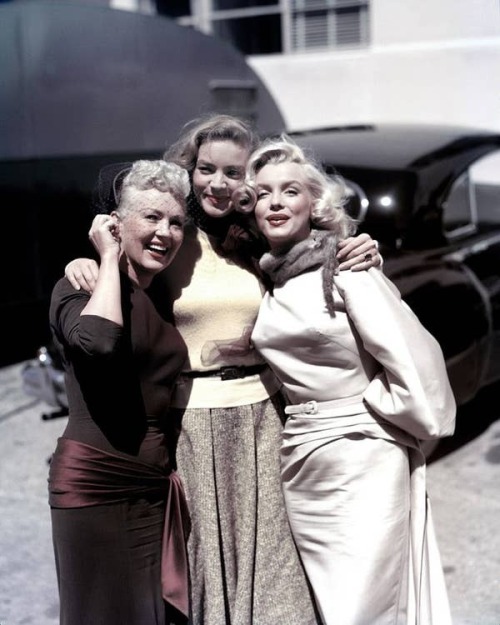 Betty Grable, Lauren Bacall, and Marilyn Monroe Nudes &amp; Noises  