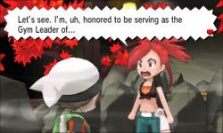 kveatscookiesncakes:  ryukokiryuuins:  its been 10 years and shes still adorable  Flannery is still one of my favorite gym leaders, and this is the perfect representation of her.  I love her! &lt;3