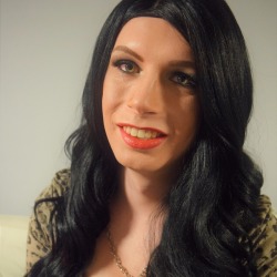 elizareicd:  It’s your lucky day, not one, but two close-ups of my face 😘😍❤  .. .. .. #face #makeup #makeover #wig #wigs #redlips #eyeshadow #smile #cutesmile #tgirl #ladyboy #tranny #trap #transgirl #transgender #mtf #ts #tg #transsexual #transvestite
