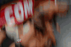 wrasslormonkey:  It hurts so loud!  I love the way Randy grabs John&rsquo;s&hellip;before hitting him with the microphone repeatedly