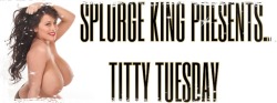 splurgeking:  And Here You Go Tumblr Family “Happy Titty Tuesday” Off To Work I Go Hope You All Have A Good Day. #Peace&amp;Porn