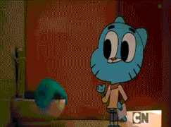 bipolarclumsiness:  DID HE JUST DID GUMBAL JUST OMG FIRST TIME FOR EVERYTHING, EH